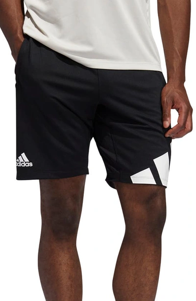 Adidas Originals Adidas Training 3 Bar Logo Shorts In Black | ModeSens