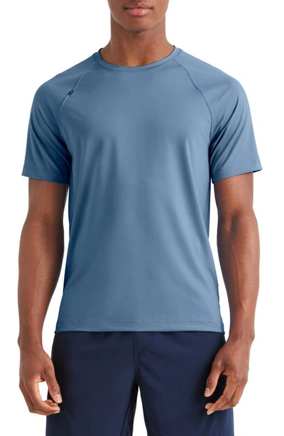 Shop Rhone Reign Performance T-shirt In Morning Blue