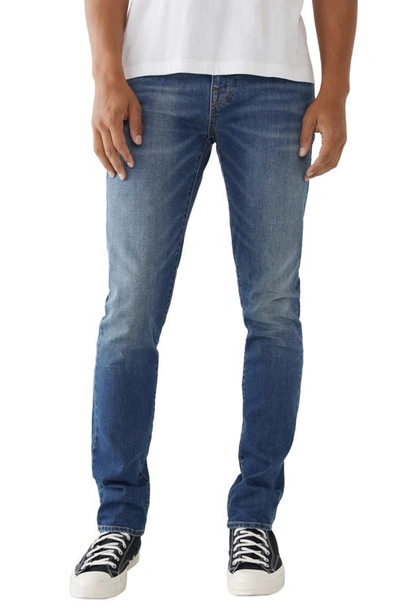 Shop True Religion Brand Jeans Rocco Skinny Jeans In Med Wash