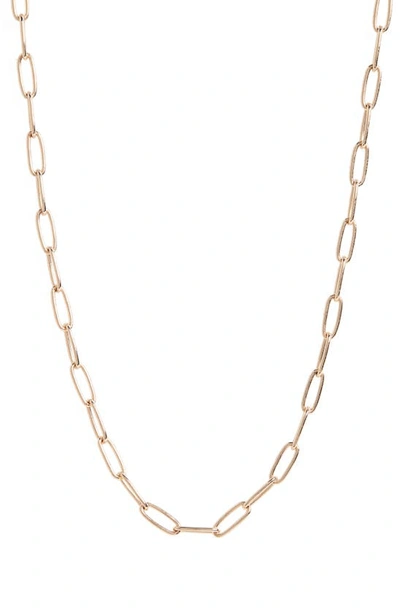 Shop Nordstrom Paperclip Chain Necklace In Gold