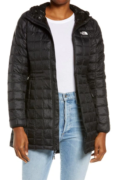 The North Face Thermoball Eco Hooded Parka Jacket In Black ModeSens
