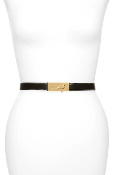 Tory burch lee radziwill lock belt hotsell