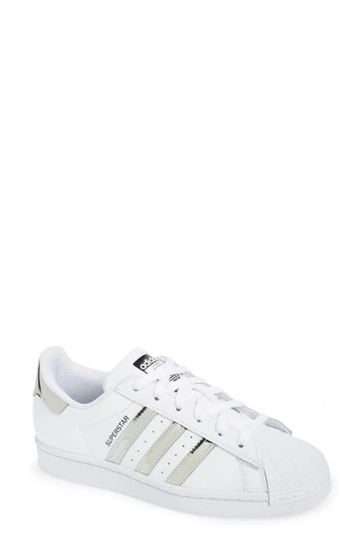 Shop Adidas Originals Superstar Sneaker In White/ Core Black/ Silver