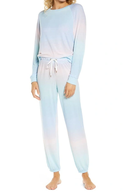 Shop Honeydew Intimates Star Seeker Brushed Jersey Pajamas In Sand Bar Ombre