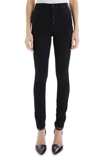 Shop Mother The Pixie Swooner Skimp High Waist Skinny Jeans In Not Guilty