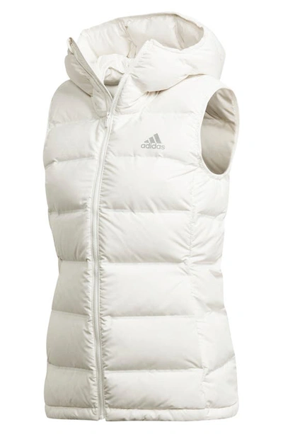 Adidas Originals Helionic Down Vest In White | ModeSens