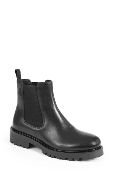 Shop Vagabond Shoemakers Kenova Lug Chelsea Boot In Black Leather