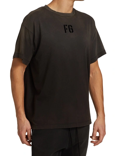 Shop Fear Of God Men's Fg Vintage T-shirt In Vintage Parissky