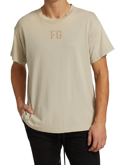 Shop Fear Of God Men's Fg Vintage T-shirt In Vintage Parissky