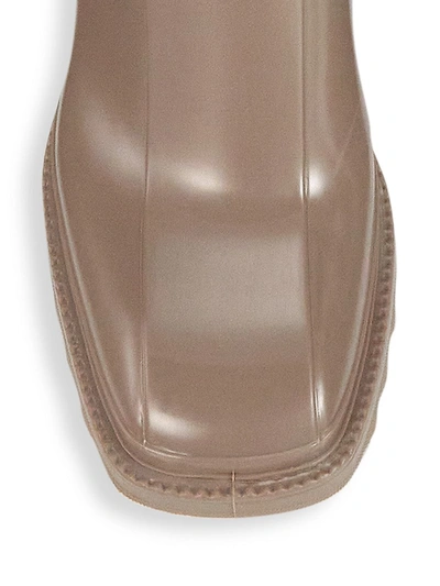 Shop Chloé Women's Betty Pvc Rain Boots In Dark Greige