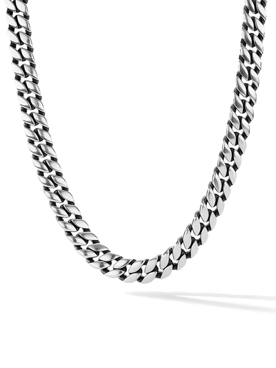 Shop David Yurman Men's Sterling Silver Curb Chain Necklace