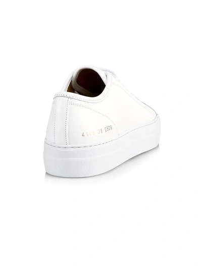 Shop Common Projects Women's Tournament Low-top Super Platform Sneakers In White