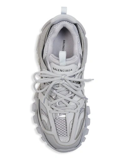 Shop Balenciaga Women's Track Sneakers In White