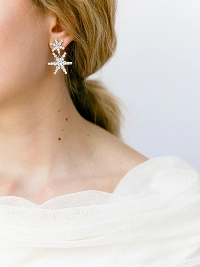Shop Jennifer Behr Women's Pluto Crystal Starburst Drop Earrings