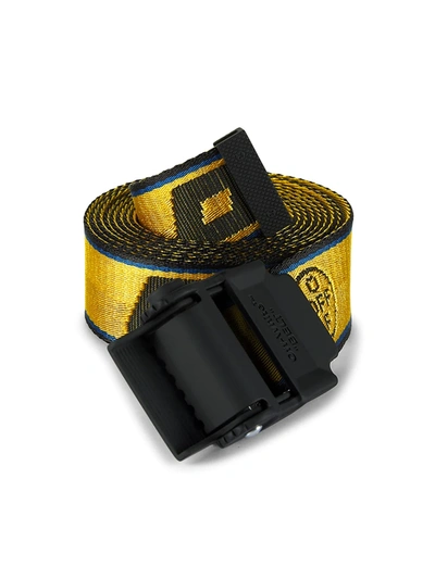Shop Off-white Hybrid Industrial Belt In Yellow Black