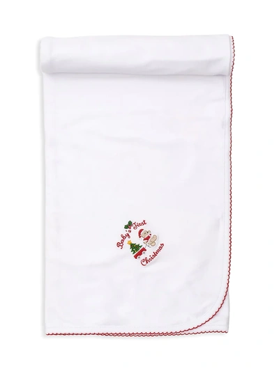 KISSY KISSY BABY'S FIRST CHRISTMAS BLANKET 400014871920