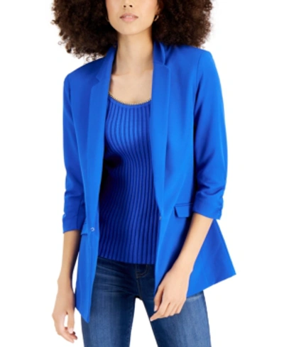 Shop Inc International Concepts Menswear Blazer, Created For Macy's In Cosmic Cobalt