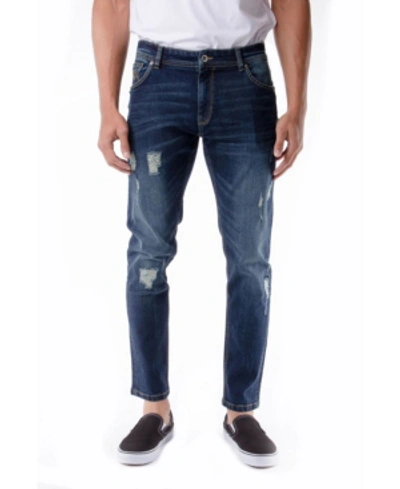 Shop X-ray Men's Stretch 5 Pocket Skinny Jeans In Indigo