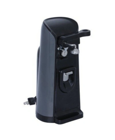 Shop Brentwood Appliances Tall Electric Can Opener With Knife Sharpener Bottle Opener In Black