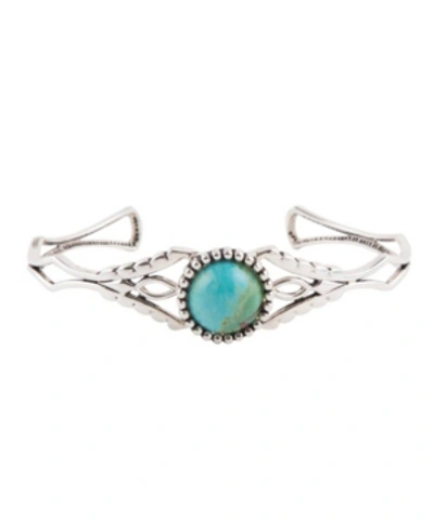 Shop Barse Everyday Cuff Bracelet In Turquoise