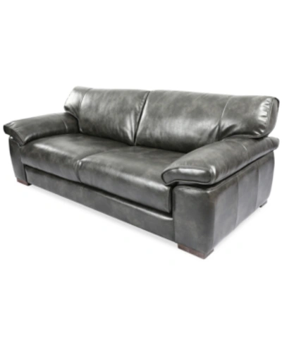 Furniture Closeout! Conrady 93" Beyond Leather Sofa, Created For Macy's In  Slate | ModeSens