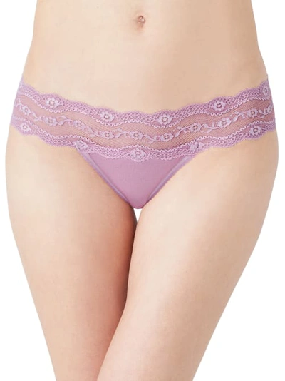 Shop B.tempt'd By Wacoal B.adorable Thong In Orchid Haze