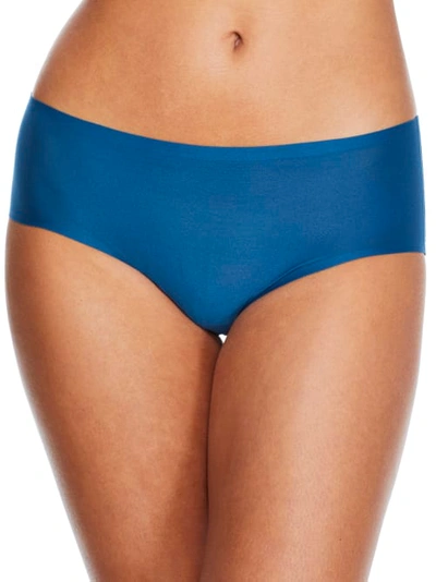 Shop Chantelle Soft Stretch Hipster In Myrtle Blue