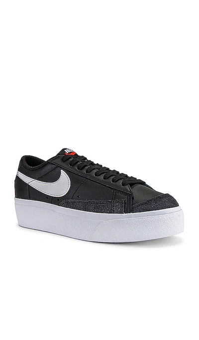 Shop Nike Blazer Low Platform Sneaker. - In Black & White