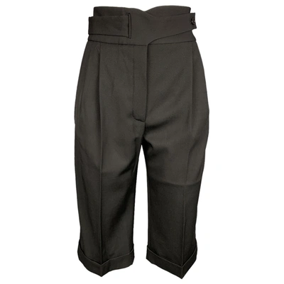 Pre-owned Saint Laurent Wool Shorts In Black