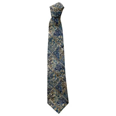Pre-owned Nina Ricci Silk Tie In Multicolour