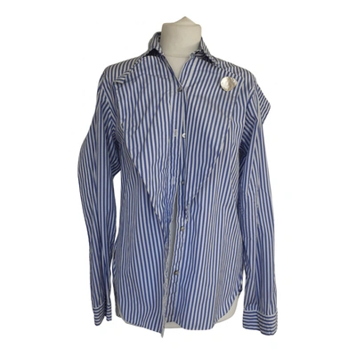 Pre-owned Eudon Choi Shirt In Blue