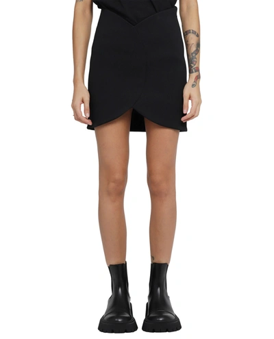 Shop Balenciaga Black Circle Skirt