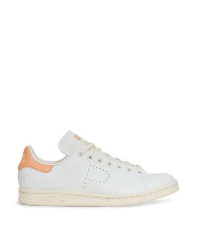 Shop Adidas Originals Miss Piggy And Kermit Stan Smith Sneakers In Ftwr White