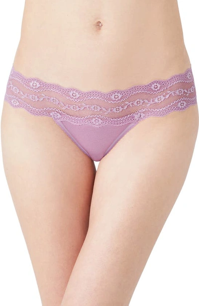 Shop B.tempt'd By Wacoal B. Adorable Thong In Orchid Haze