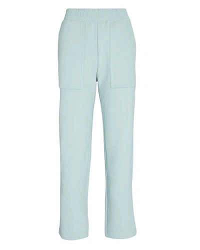 Shop Rails Edna High-rise Terry Sweatpants In Light Green