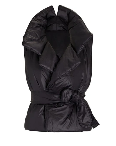Norma Kamali Sleeveless Sleeping Bag Vest In Black | ModeSens