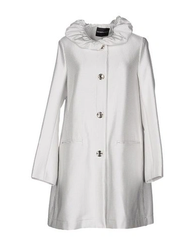 Emporio Armani Coat In White