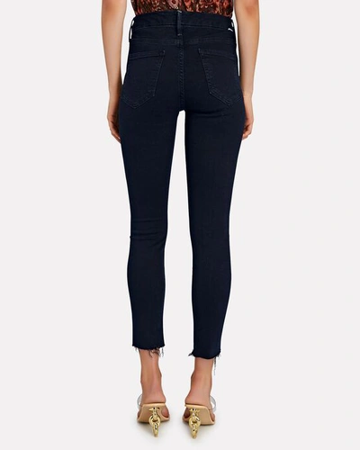Shop Mother The Pixie Ankle Fray Jeans In Holding Hands Tightly