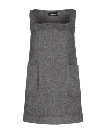 Dsquared2 Short Dress In Grey