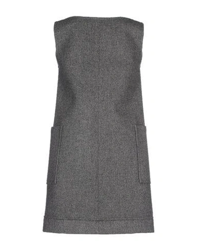 Shop Dsquared2 Short Dress In Grey