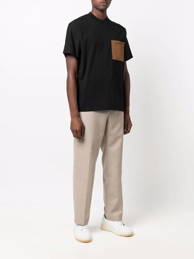 Shop Jacquemus T-shirts And Polos Black