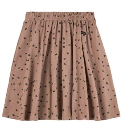 Shop Beau Loves Washed Brown Wish Upon A Star Skirt