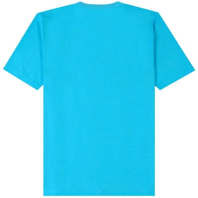 Shop Dsquared2 Men's 64 Print T-shirt Light In Blue