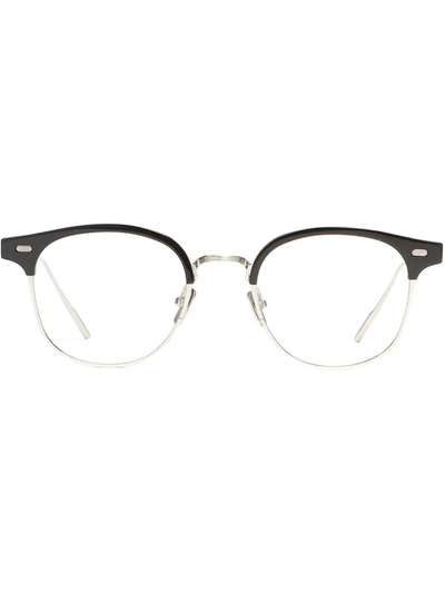Shop Gentle Monster Alio X 01 Round-frame Glasses In White
