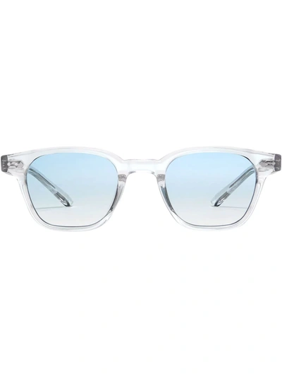 Shop Gentle Monster Cato C1 Square-frame Sunglasses In Blau