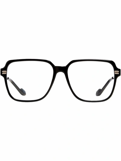 Shop Gentle Monster Jeff 01 Square Glasses In Nude