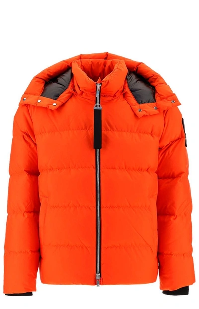 Shop Moose Knuckles Mcaskill Padded Jacket In Orange