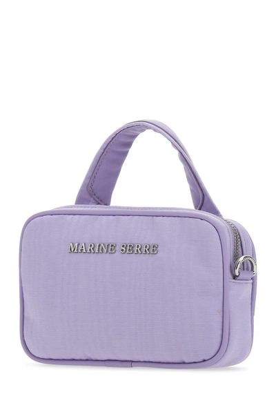 Shop Marine Serre Lilac Viscose Phone Case  Purple  Donna Tu