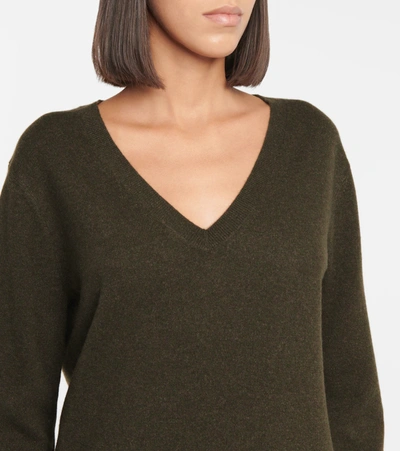 Shop Vince Weekend Cashmere Sweater In Green