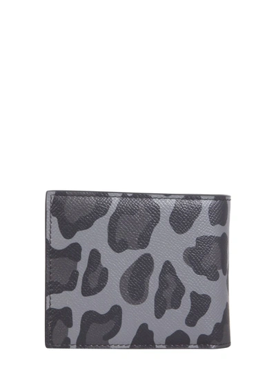 Shop Dolce & Gabbana Bifold Wallet In Animalier